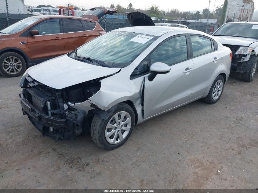 KNADM4A35F6504164 2015 KIA RIO photo no. 2
