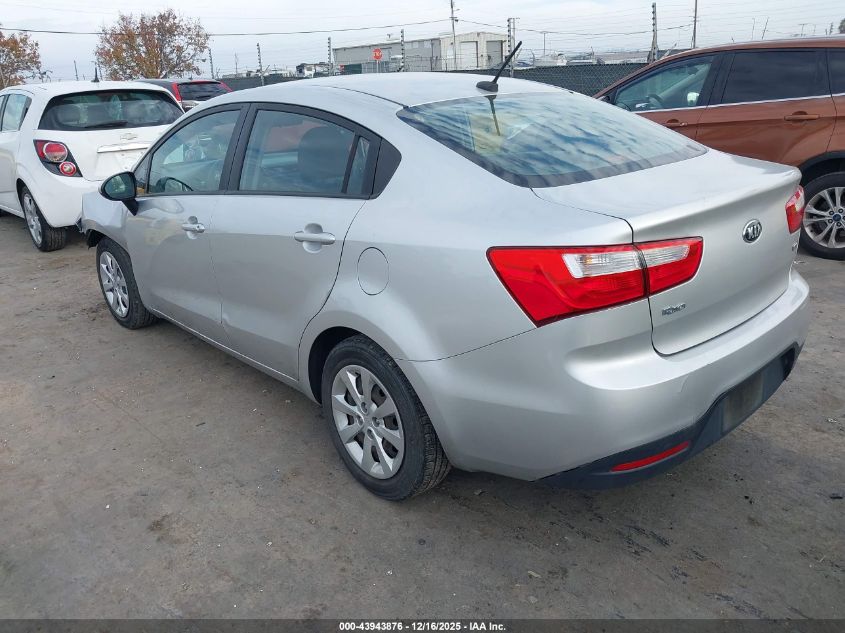 KNADM4A35F6504164 2015 KIA RIO photo no. 3