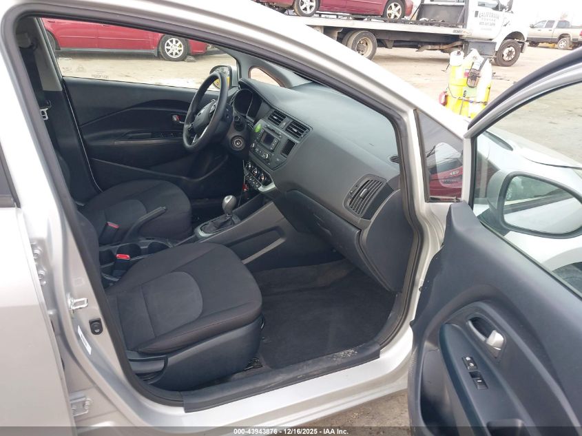 KNADM4A35F6504164 2015 KIA RIO photo no. 5