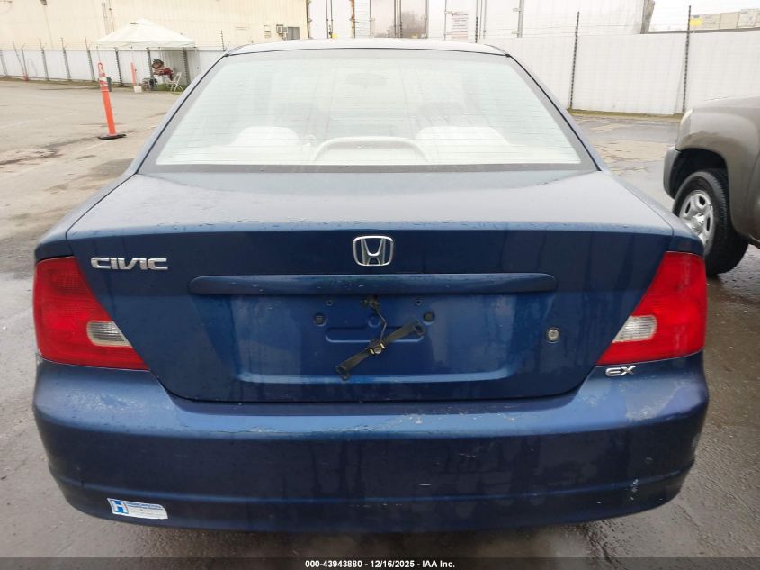 2002 Honda Civic Ex VIN: 1HGEM22922L057871 Lot: 43943880