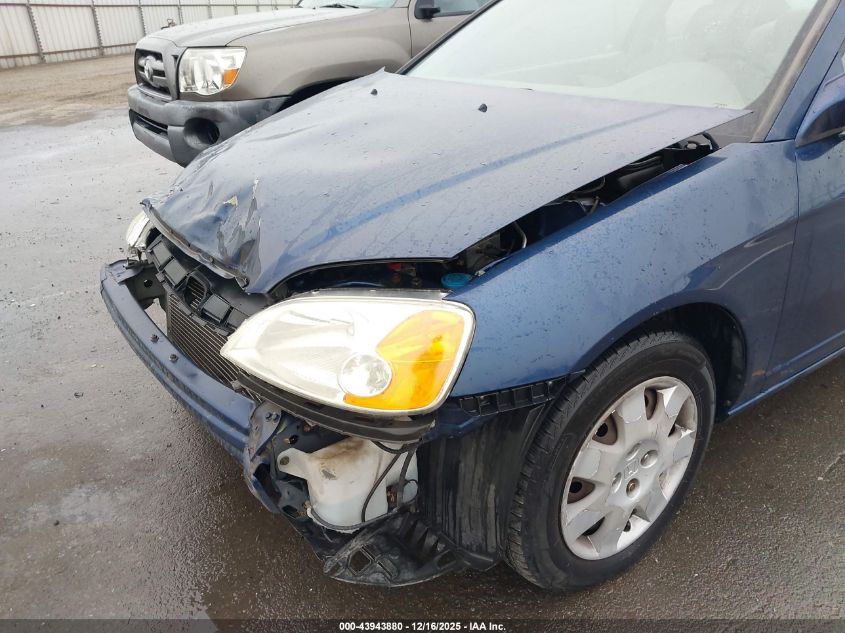 2002 Honda Civic Ex VIN: 1HGEM22922L057871 Lot: 43943880