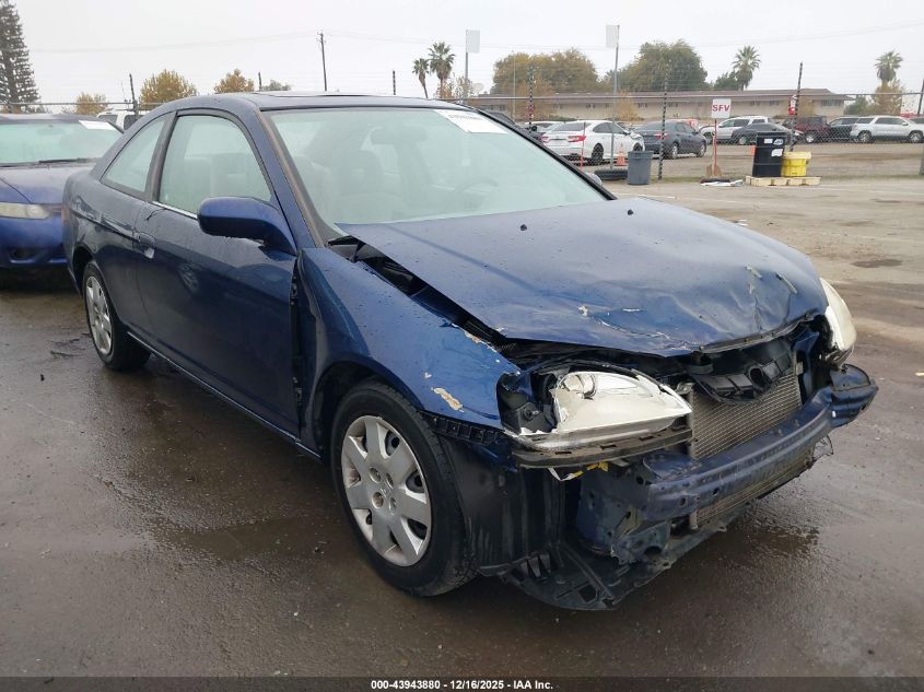 2002 Honda Civic Ex VIN: 1HGEM22922L057871 Lot: 43943880