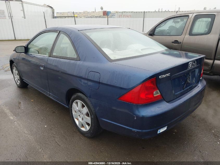 2002 Honda Civic Ex VIN: 1HGEM22922L057871 Lot: 43943880