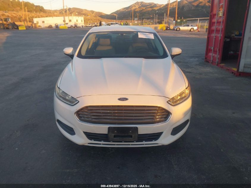 2013 Ford Fusion S VIN: 3FA6P0G76DR267681 Lot: 43943897