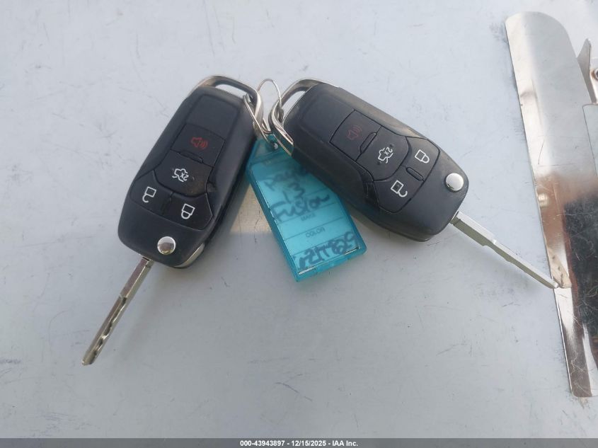 2013 Ford Fusion S VIN: 3FA6P0G76DR267681 Lot: 43943897