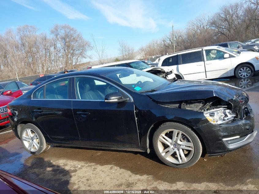 2014 Volvo S60 T5 VIN: YV1612FS6E1284273 Lot: 43943898