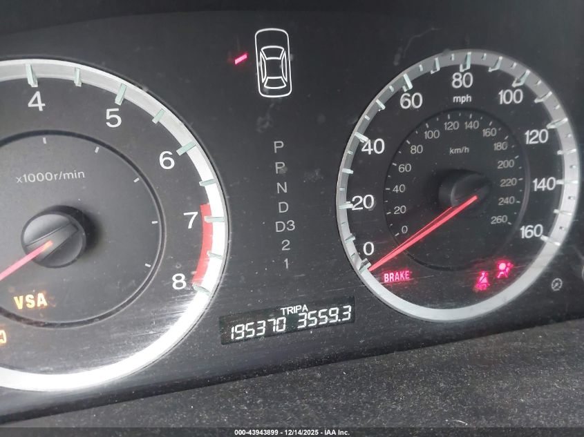 2009 Honda Accord 2.4 Lx-P VIN: 1HGCP26449A074111 Lot: 43943899