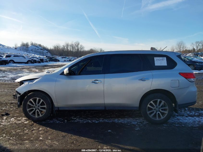 2013 Nissan Pathfinder S VIN: 5N1AR2MM4DC687924 Lot: 43943907