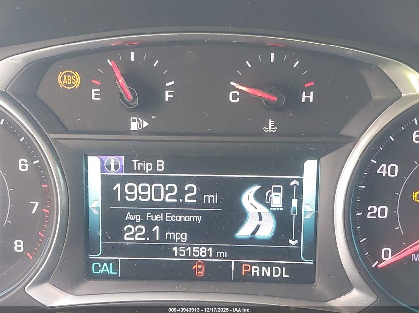 2017 Chevrolet Malibu 1Lt VIN: 1G1ZE5ST2HF165644 Lot: 43943913