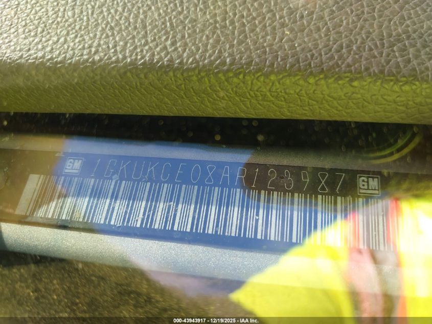 2010 GMC Yukon Slt VIN: 1GKUKCE08AR123987 Lot: 43943917