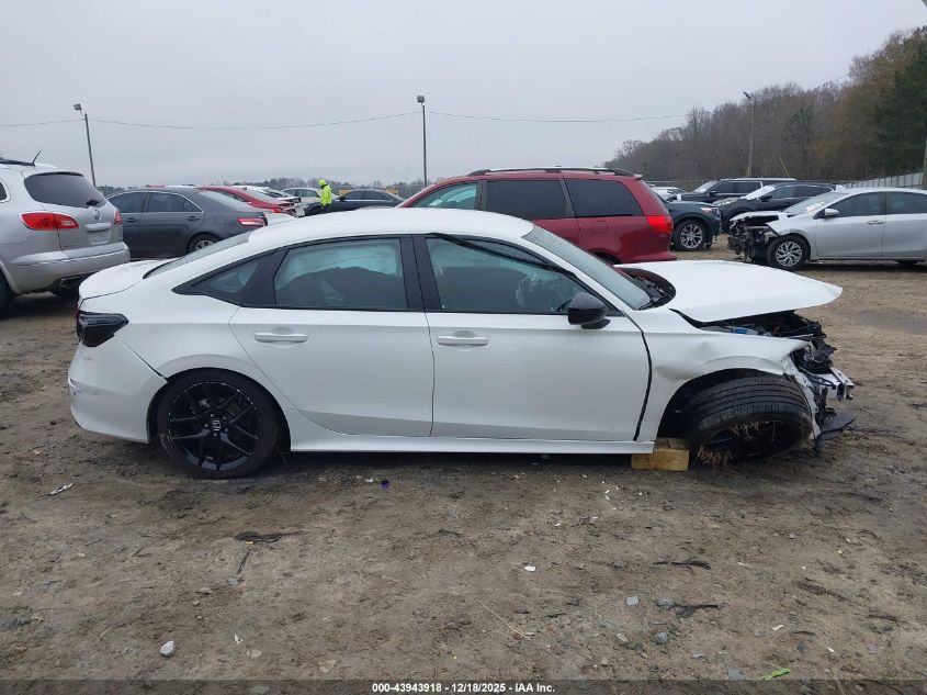 2025 Honda Civic Sport VIN: 2HGFE2F50SH574639 Lot: 43943918