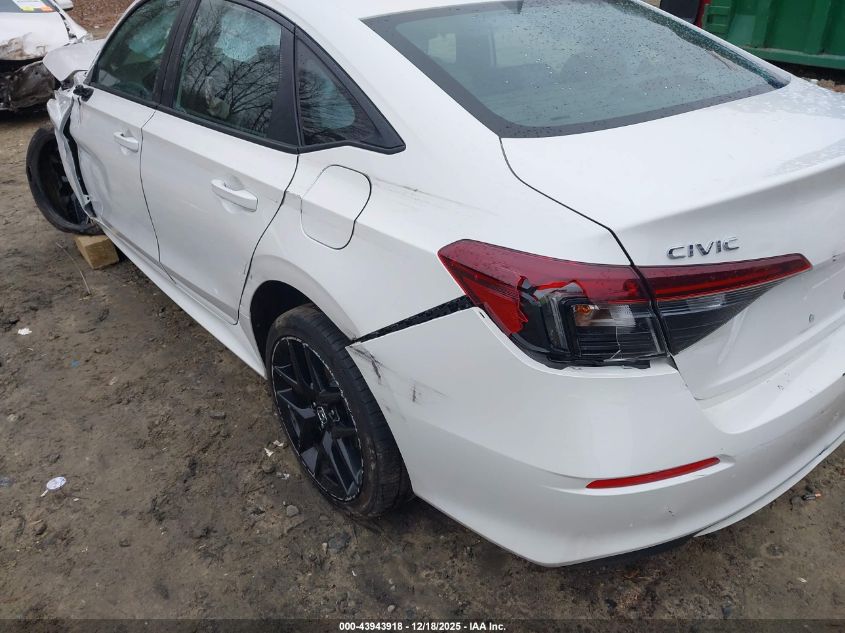 2025 Honda Civic Sport VIN: 2HGFE2F50SH574639 Lot: 43943918