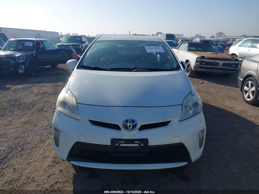 2013 Toyota Prius Three Se VIN: JTDKN3DU4D1643539 Lot: 43943922