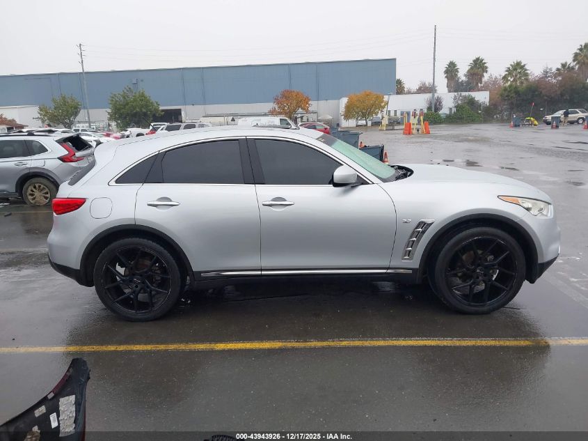 2017 Infiniti Qx70 VIN: JN8CS1MU6HM141979 Lot: 43943926