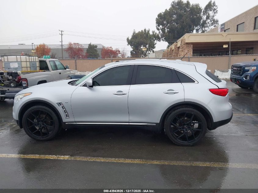 2017 Infiniti Qx70 VIN: JN8CS1MU6HM141979 Lot: 43943926