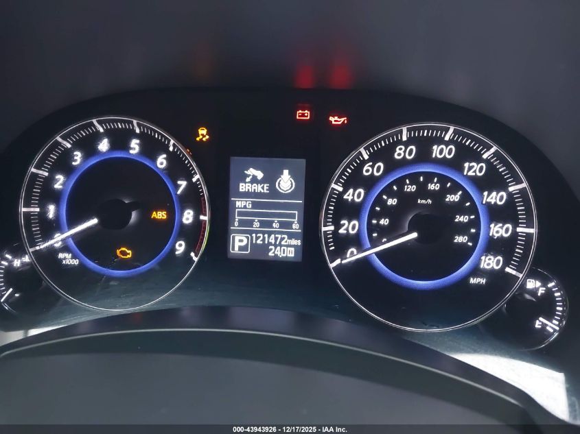 2017 Infiniti Qx70 VIN: JN8CS1MU6HM141979 Lot: 43943926