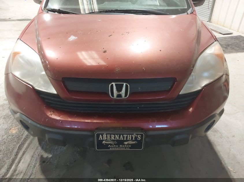 2008 Honda Cr-V Lx VIN: JHLRE48368C066144 Lot: 43943931