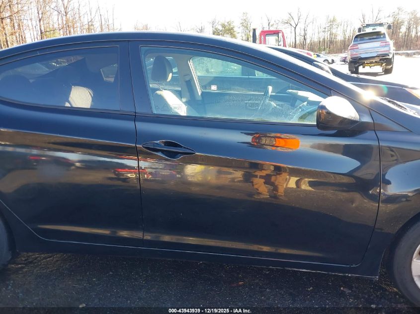 2013 Hyundai Elantra Gls VIN: 5NPDH4AE9DH369511 Lot: 43943939