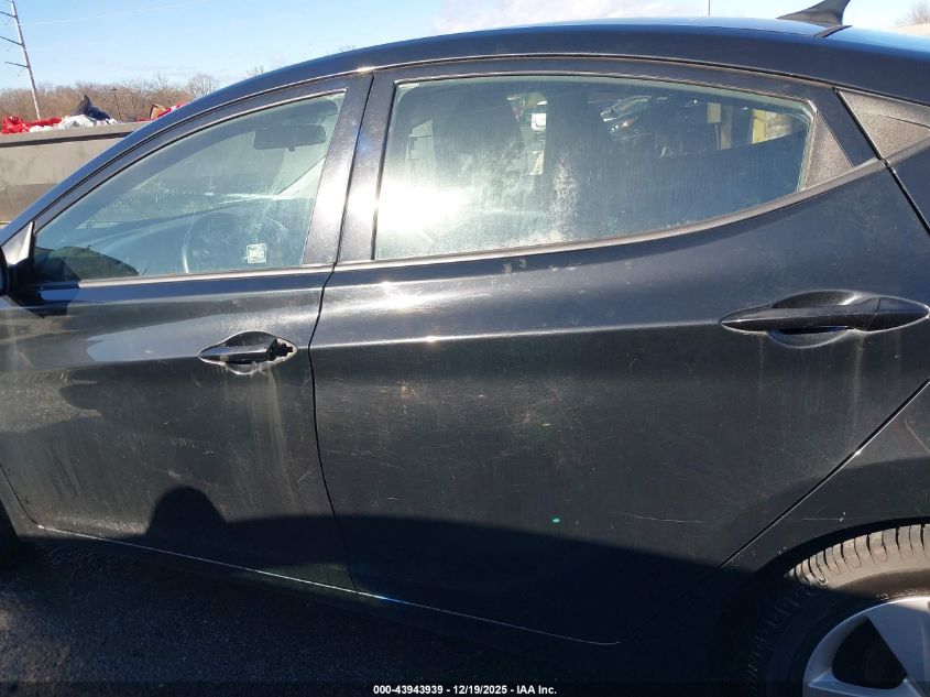 2013 Hyundai Elantra Gls VIN: 5NPDH4AE9DH369511 Lot: 43943939