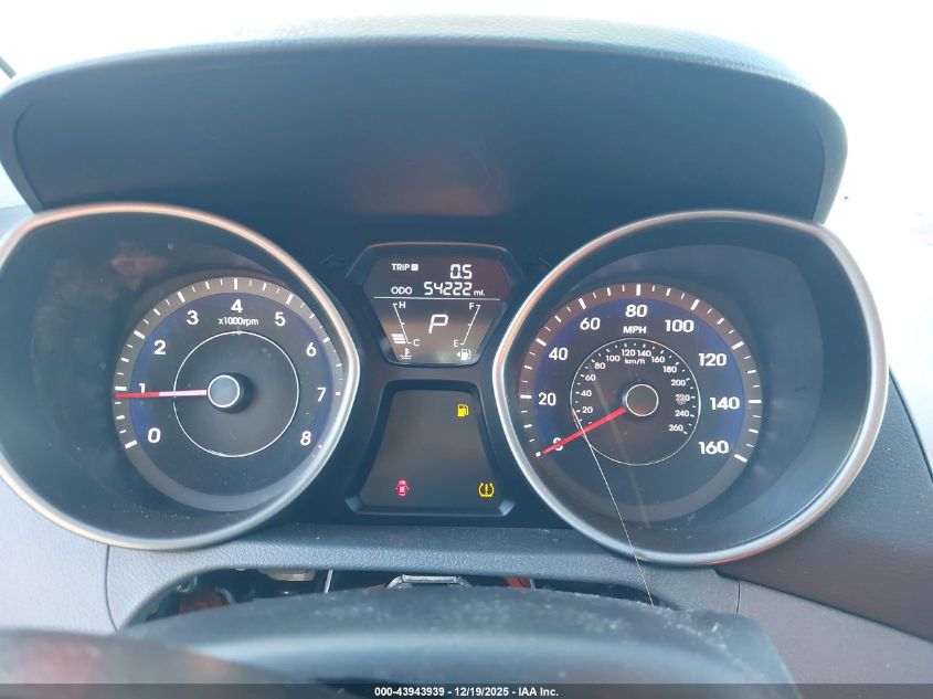 2013 Hyundai Elantra Gls VIN: 5NPDH4AE9DH369511 Lot: 43943939