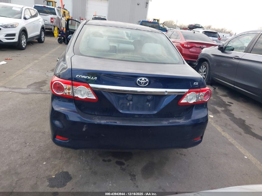 2011 Toyota Corolla Le VIN: JTDBU4EE1B9145670 Lot: 43943944