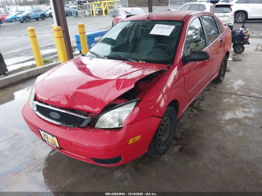 2005 Ford Focus Zx4 VIN: 1FAFP34N75W251038 Lot: 43943949