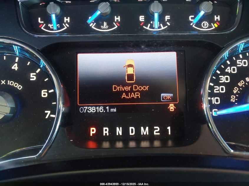 2013 Ford F-150 Lariat VIN: 1FTFW1CF9DFA73613 Lot: 43943959