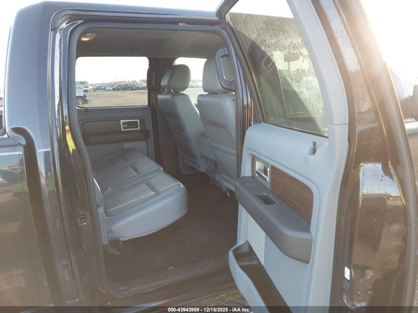 2013 Ford F-150 Lariat VIN: 1FTFW1CF9DFA73613 Lot: 43943959