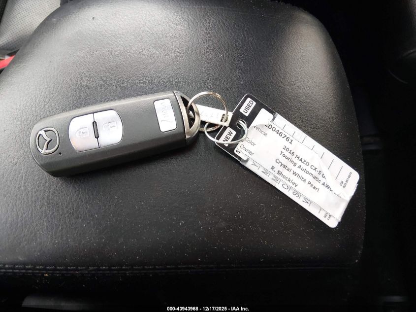2016 Mazda Cx-5 Grand Touring VIN: JM3KE4DY8G0849067 Lot: 43943968