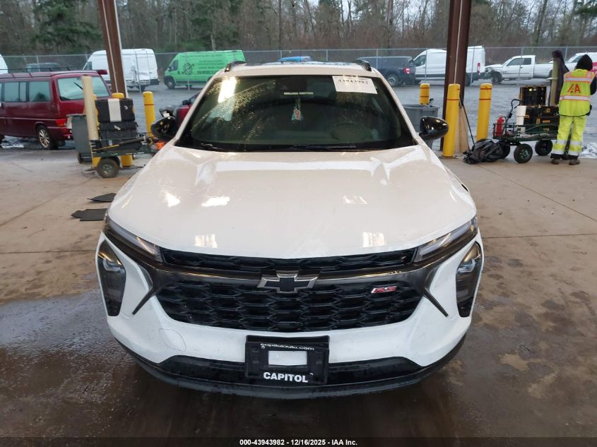 2024 Chevrolet Trax Fwd 2Rs VIN: KL77LJE24RC169386 Lot: 43943982