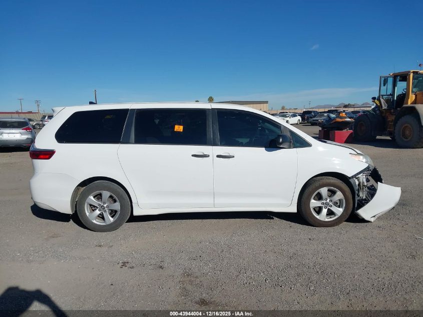 2020 Toyota Sienna L VIN: 5TDZZ3DC3LS049083 Lot: 43944004