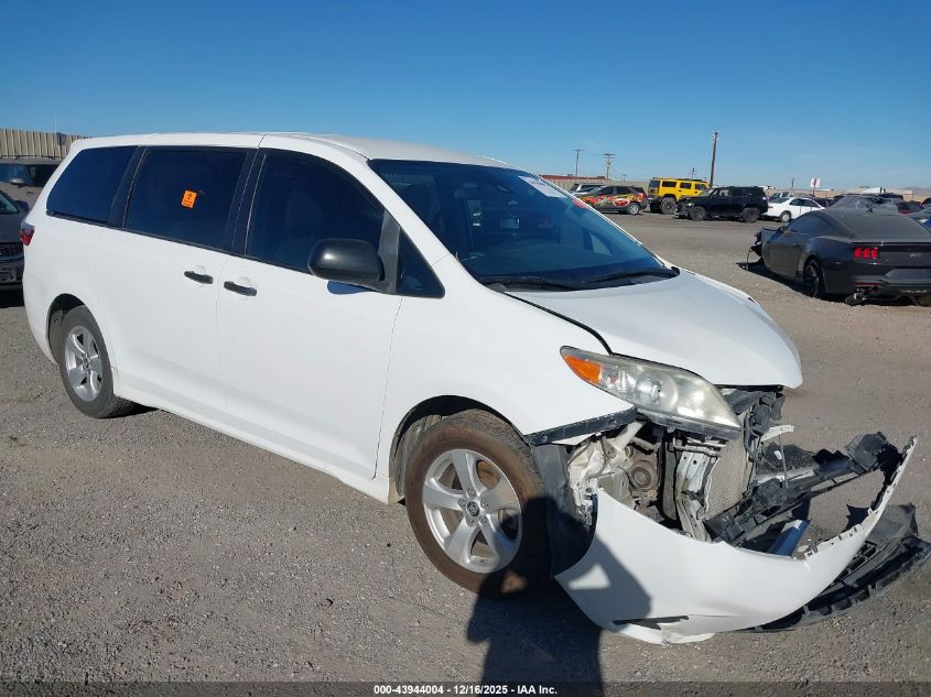 2020 Toyota Sienna L VIN: 5TDZZ3DC3LS049083 Lot: 43944004