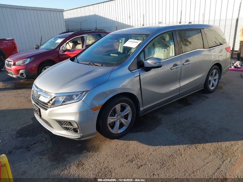 2020 Honda Odyssey Ex-L/Ex-L W/Navi Res VIN: 5FNRL6H74LB028005 Lot: 43944006