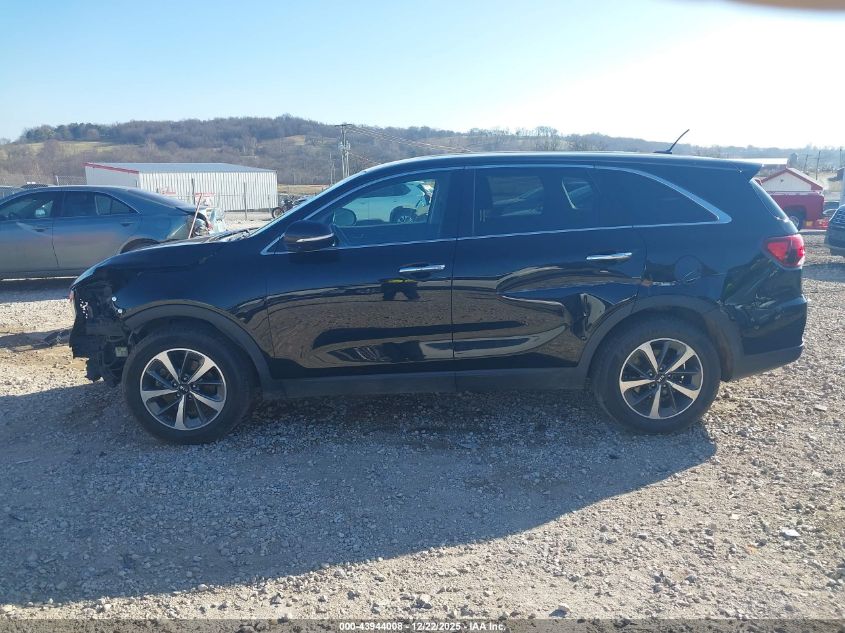 2020 Kia Sorento 3.3L Lx VIN: 5XYPG4A5XLG672030 Lot: 43944008