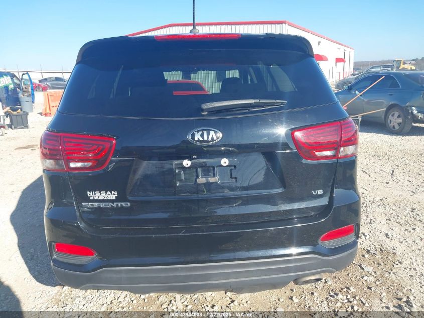 2020 Kia Sorento 3.3L Lx VIN: 5XYPG4A5XLG672030 Lot: 43944008
