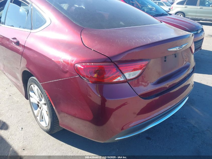 2016 Chrysler 200 Limited VIN: 1C3CCCAB5GN107245 Lot: 43944012