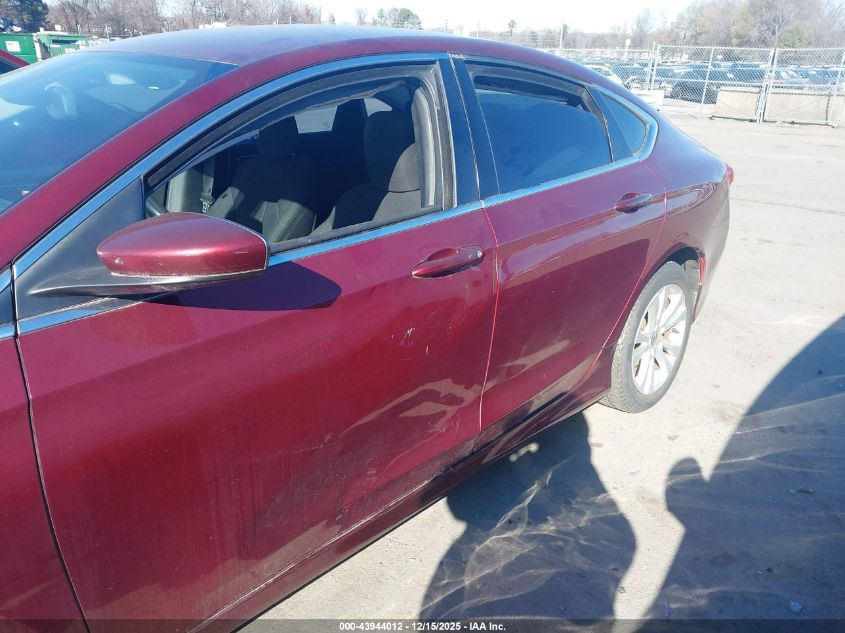 2016 Chrysler 200 Limited VIN: 1C3CCCAB5GN107245 Lot: 43944012