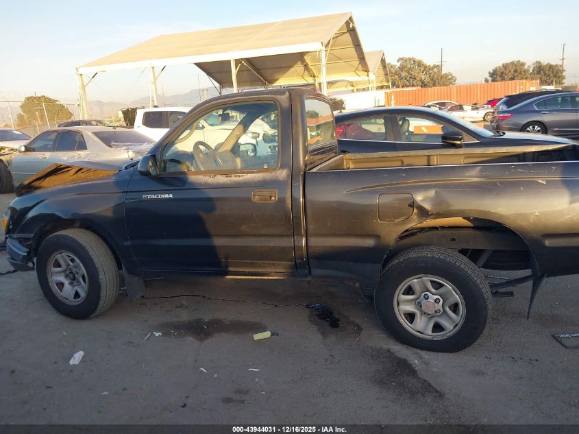 2003 Toyota Tacoma VIN: 5TENL42N63Z302281 Lot: 43944031