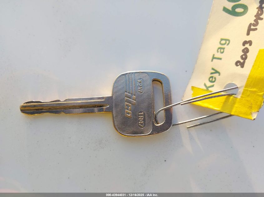 2003 Toyota Tacoma VIN: 5TENL42N63Z302281 Lot: 43944031