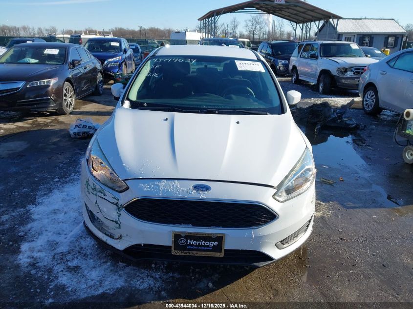 2016 Ford Focus Se VIN: 1FADP3F21GL402647 Lot: 43944034