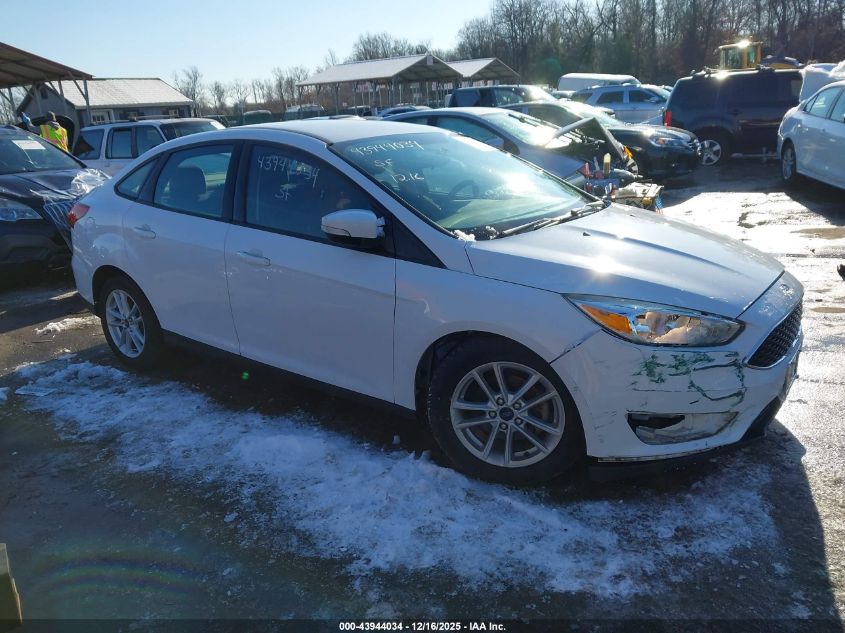 2016 Ford Focus Se VIN: 1FADP3F21GL402647 Lot: 43944034