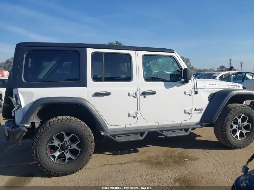 2021 Jeep Wrangler Unlimited Rubicon 4X4 VIN: 1C4JJXFMXMW820559 Lot: 43944046