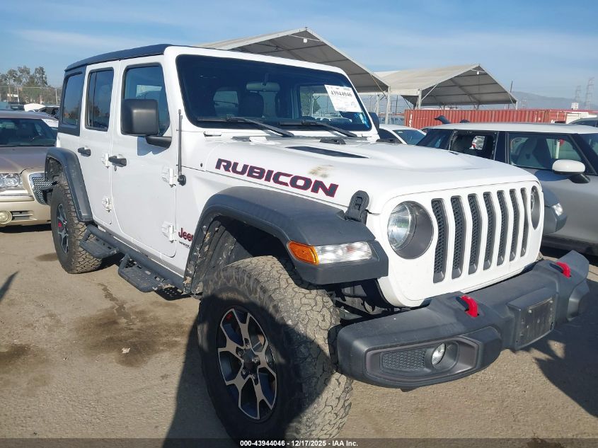 2021 Jeep Wrangler Unlimited Rubicon 4X4 VIN: 1C4JJXFMXMW820559 Lot: 43944046