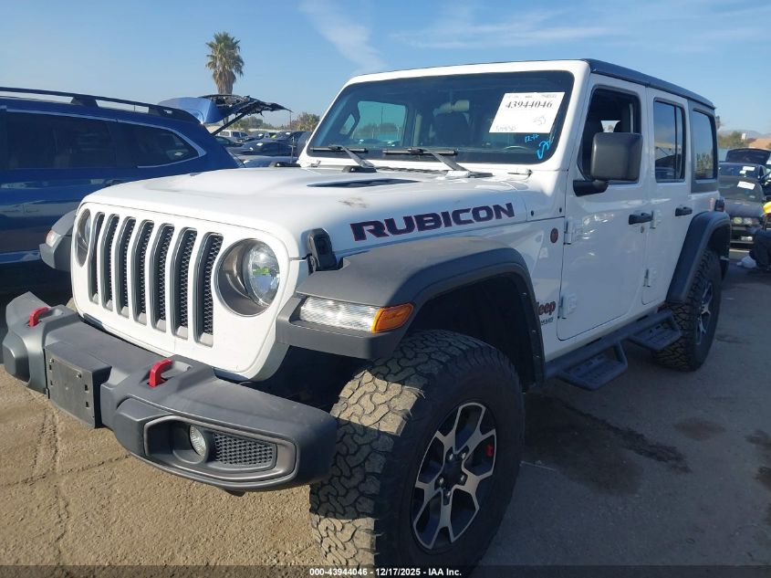 2021 Jeep Wrangler Unlimited Rubicon 4X4 VIN: 1C4JJXFMXMW820559 Lot: 43944046