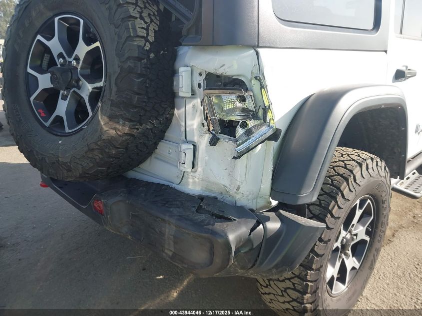 2021 Jeep Wrangler Unlimited Rubicon 4X4 VIN: 1C4JJXFMXMW820559 Lot: 43944046