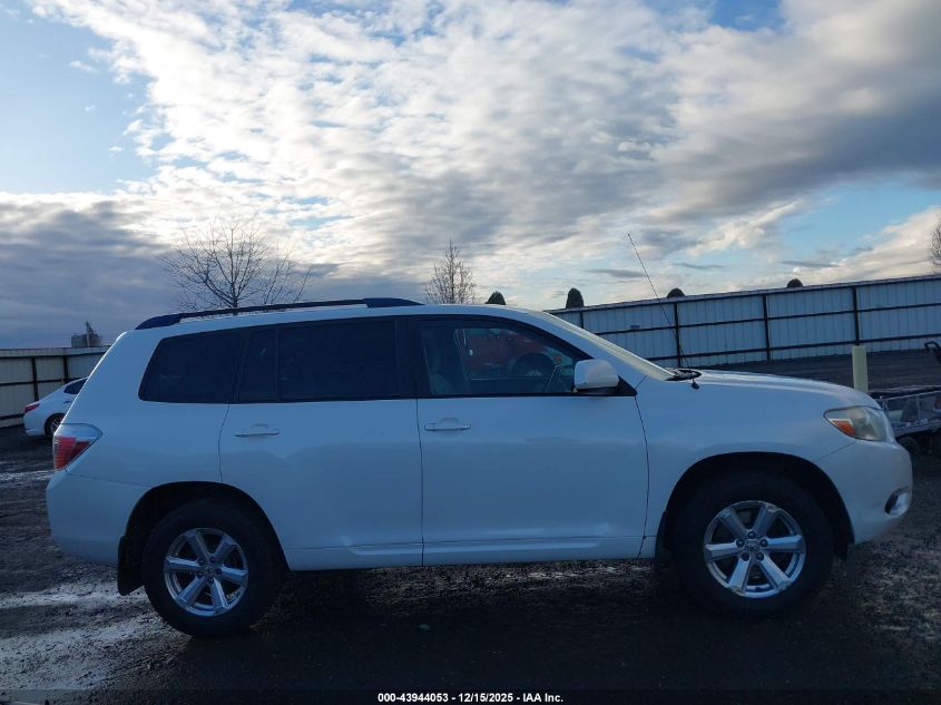 2008 Toyota Highlander VIN: JTEES41A182046723 Lot: 43944053