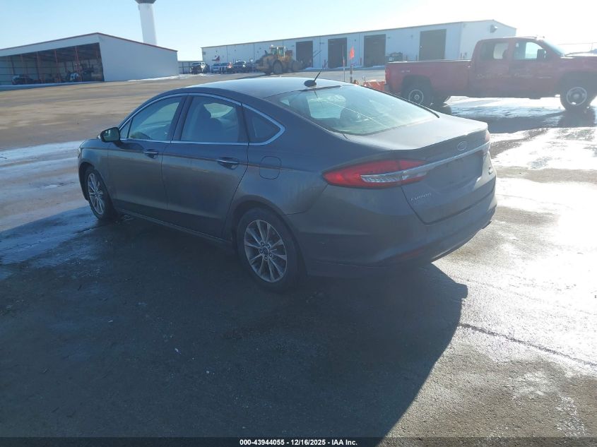 2017 Ford Fusion Se VIN: 3FA6P0HD4HR298387 Lot: 43944055