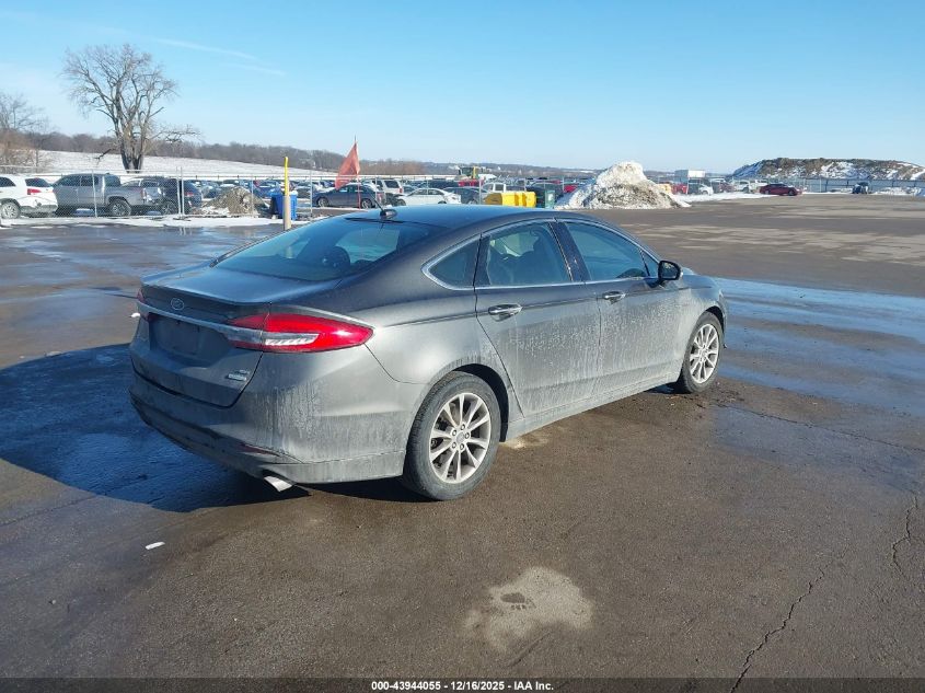 2017 Ford Fusion Se VIN: 3FA6P0HD4HR298387 Lot: 43944055