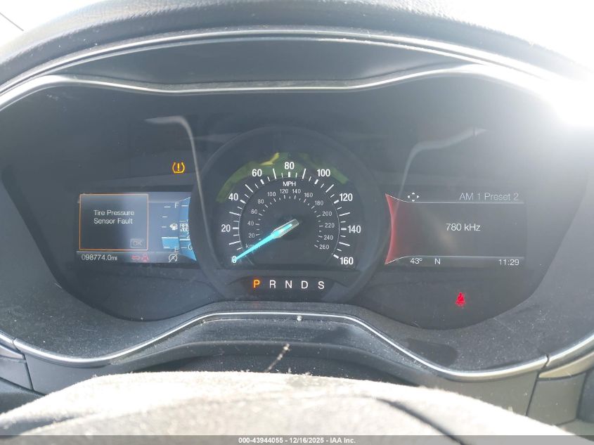 2017 Ford Fusion Se VIN: 3FA6P0HD4HR298387 Lot: 43944055