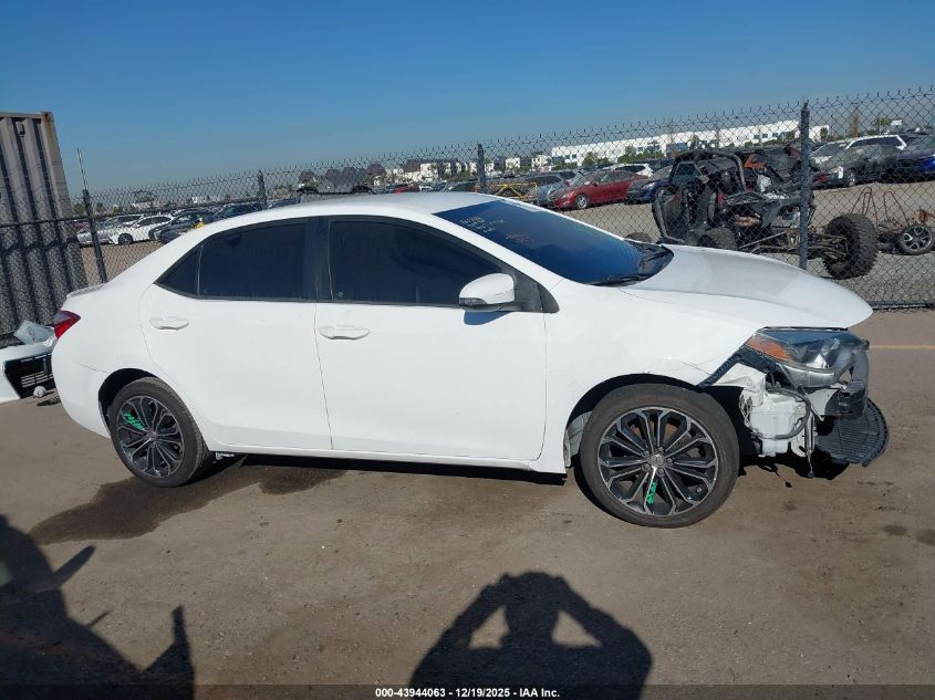 2016 Toyota Corolla S Plus VIN: 5YFBURHEXGP563851 Lot: 43944063